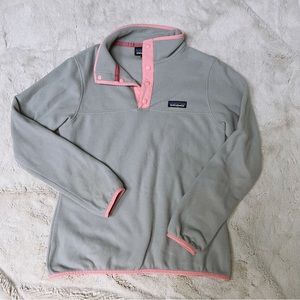 Patagonia fleece half snap pullover